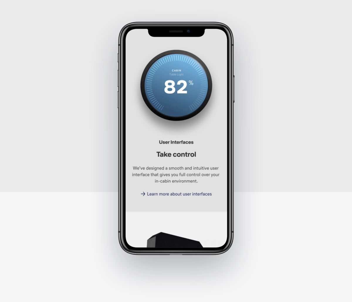 nice System Website iPhone Mockup